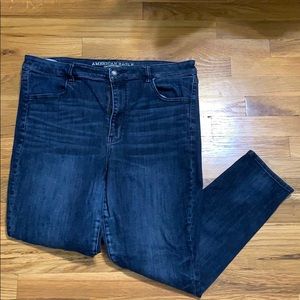 American Eagle super hi-rise jegging
